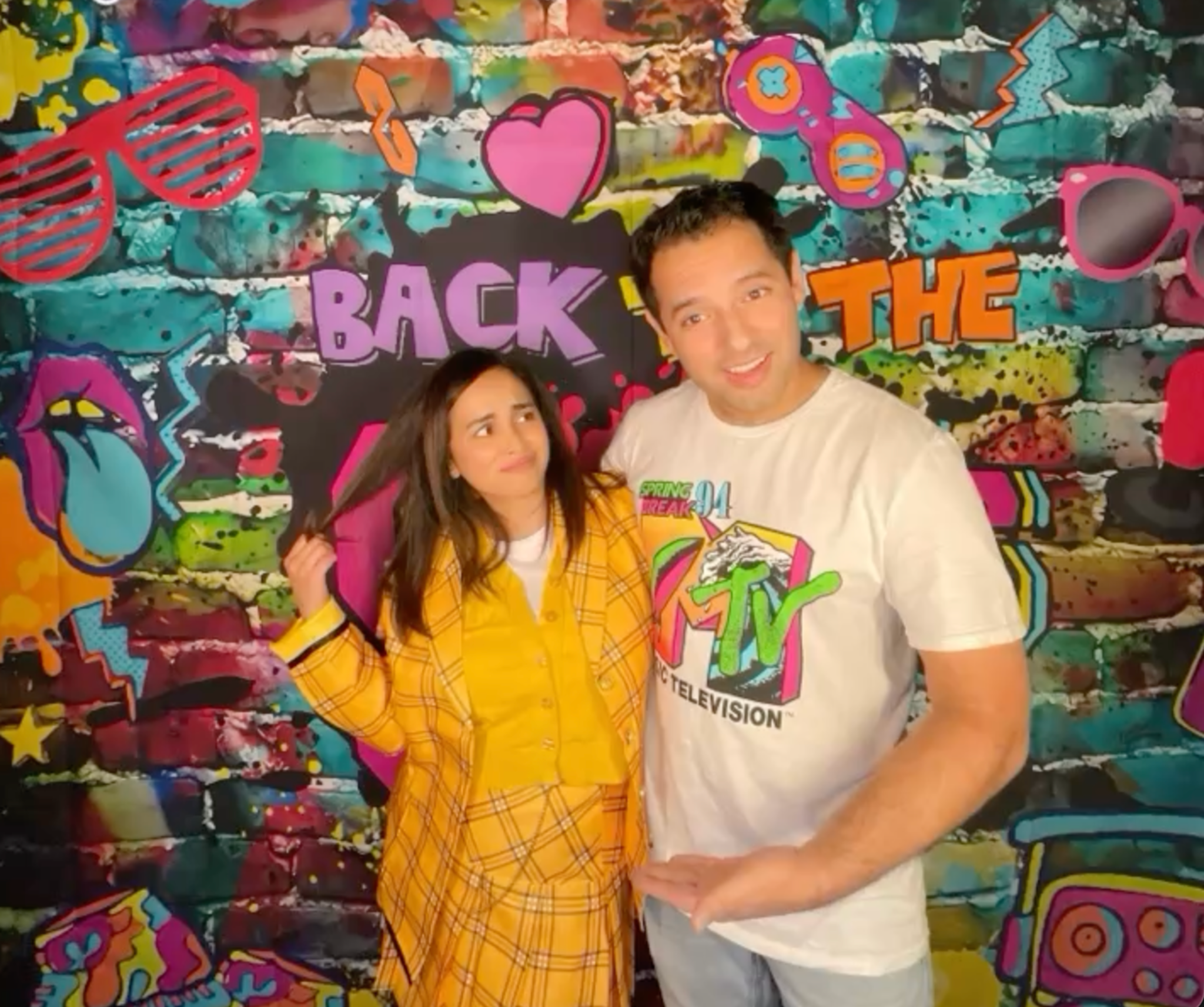 Adam at a party in Los Angeles